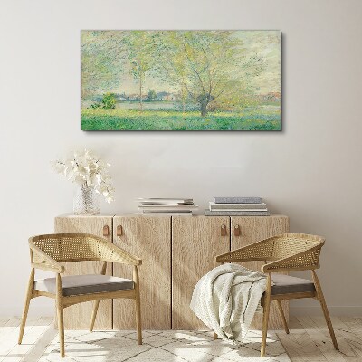 Spring landscape Canvas print