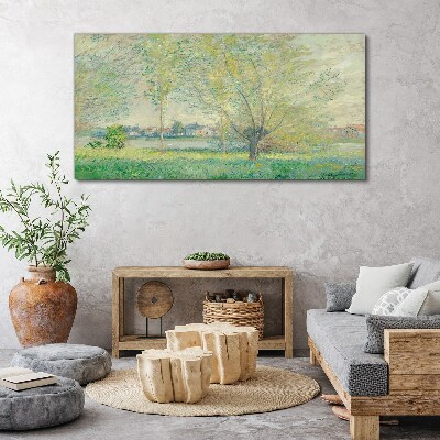 Spring landscape Canvas print