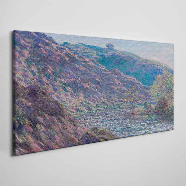 Purple Hills at Dawn Canvas print