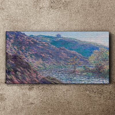 Purple Hills at Dawn Canvas print