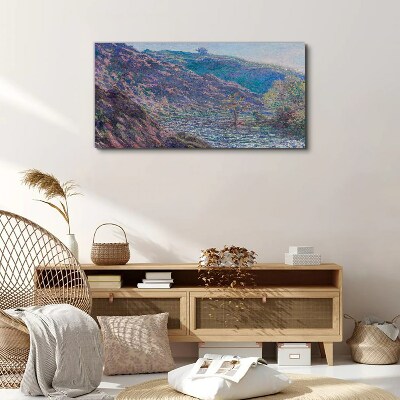 Purple Hills at Dawn Canvas print