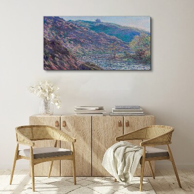 Purple Hills at Dawn Canvas print