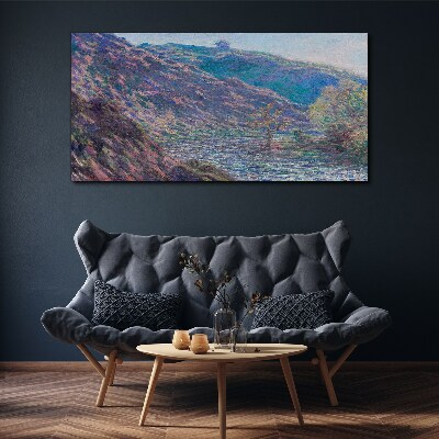 Purple Hills at Dawn Canvas print