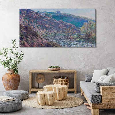 Purple Hills at Dawn Canvas print