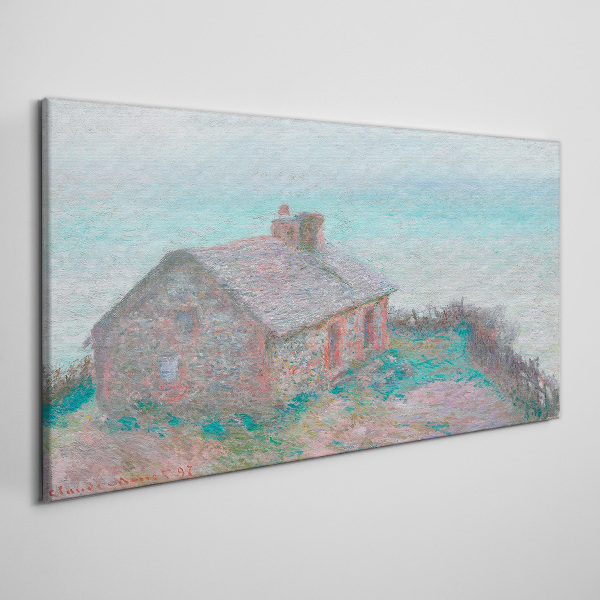 House by the sea Canvas print