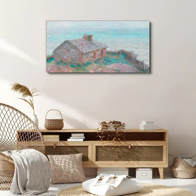 House by the sea Canvas print