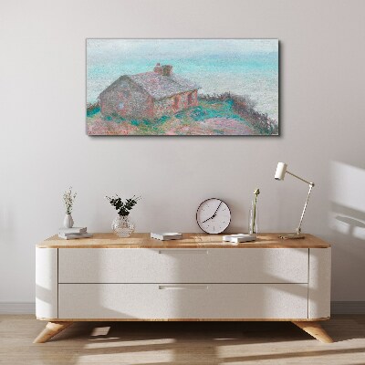 House by the sea Canvas print