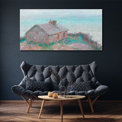 House by the sea Canvas print