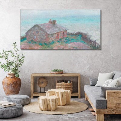 House by the sea Canvas print