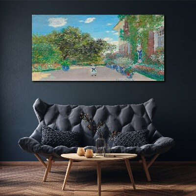 The Garden at Giverny Canvas print