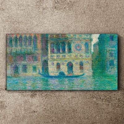 Venice in pastel colors Canvas print