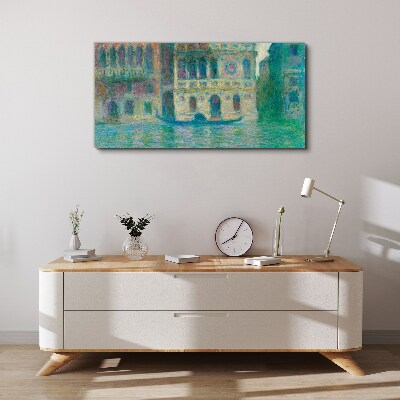 Venice in pastel colors Canvas print