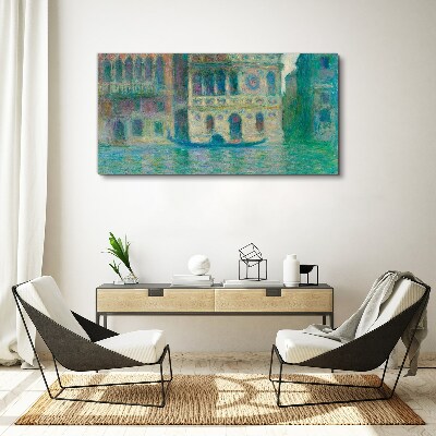 Venice in pastel colors Canvas print