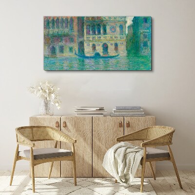 Venice in pastel colors Canvas print
