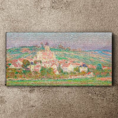 A peaceful rural landscape Canvas print