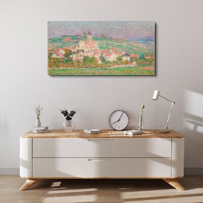 A peaceful rural landscape Canvas print