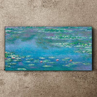 Water lilies Canvas print