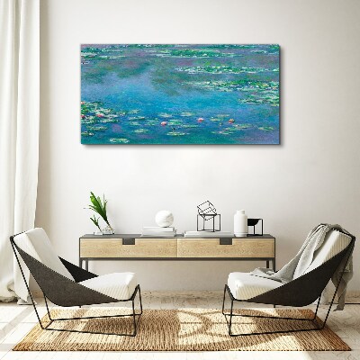 Water lilies Canvas print
