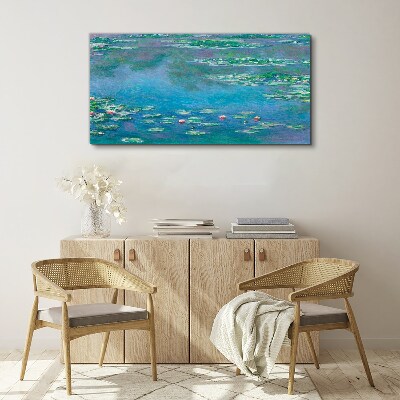 Water lilies Canvas print