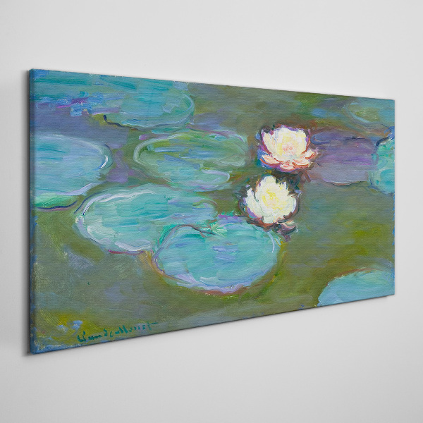 Water lilies Canvas print