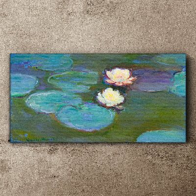 Water lilies Canvas print