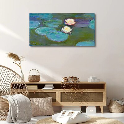 Water lilies Canvas print