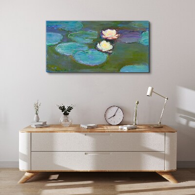 Water lilies Canvas print