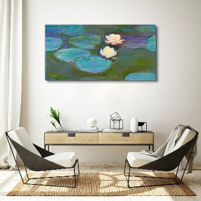 Water lilies Canvas print