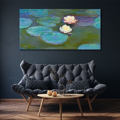 Water lilies Canvas print