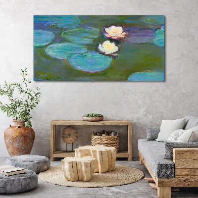 Water lilies Canvas print