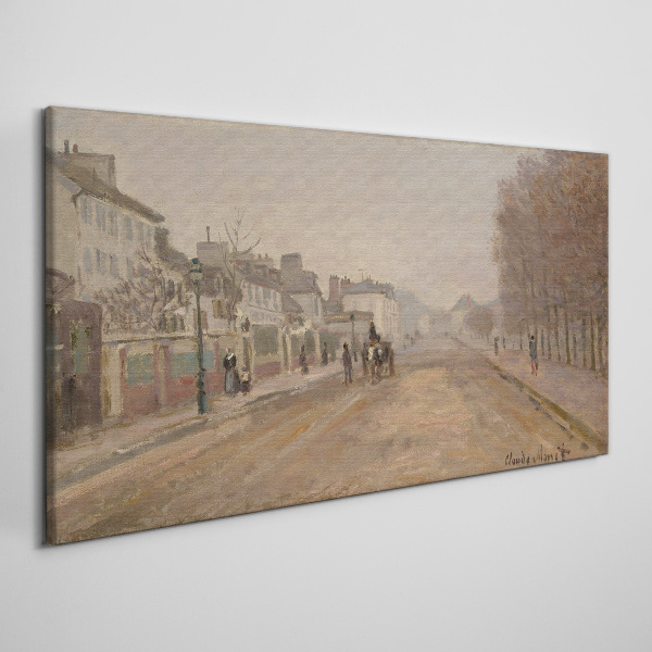 A street in Paris Canvas print