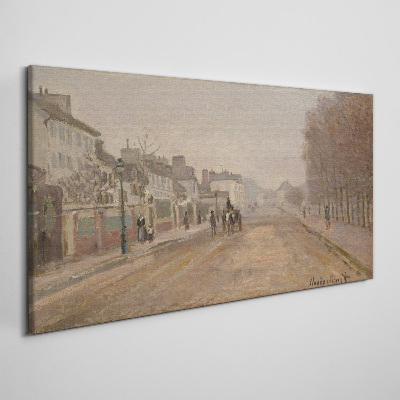 A street in Paris Canvas print