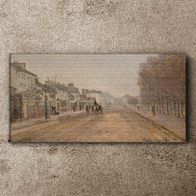 A street in Paris Canvas print