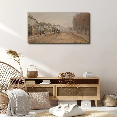 A street in Paris Canvas print