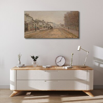 A street in Paris Canvas print