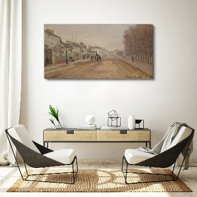 A street in Paris Canvas print