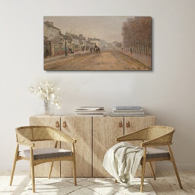 A street in Paris Canvas print