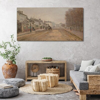 A street in Paris Canvas print