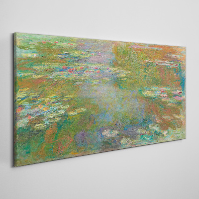 Monet water lilies Canvas print
