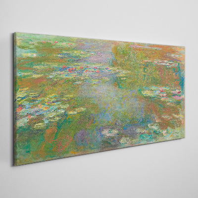 Water lilies Canvas print