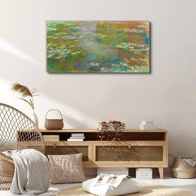 Water lilies Canvas print