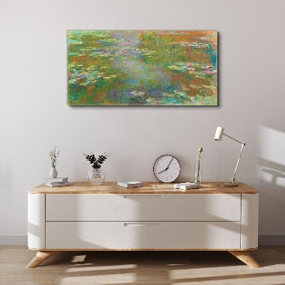 Monet water lilies Canvas print