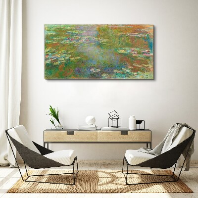Water lilies Canvas print