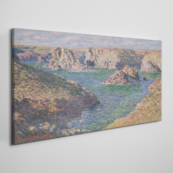 Seaside landscape Canvas print