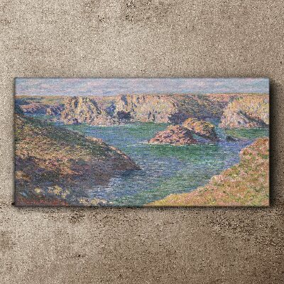 Seaside landscape Canvas print