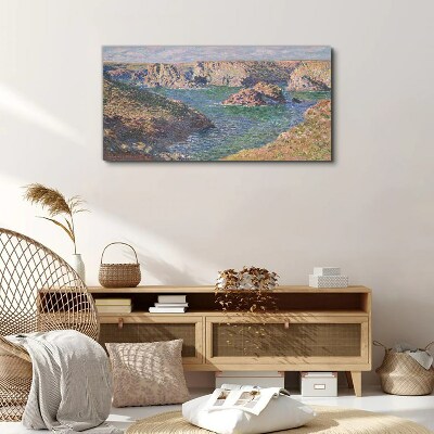 Seaside landscape Canvas print