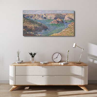Seaside landscape Canvas print