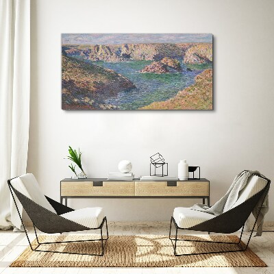 Seaside landscape Canvas print