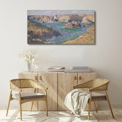 Seaside landscape Canvas print
