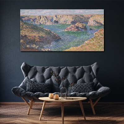 Seaside landscape Canvas print